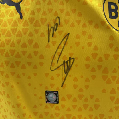 Borussia Dortmund Trainingsshirt Salih Özcan signiert Puma COA  Autogramm S