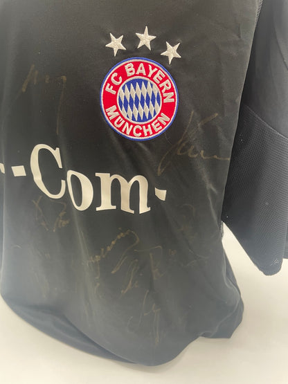 Bayern Munich Trikot 2004/2005 2005/2006 team signed football coa adidas 2xl