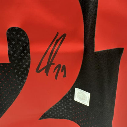Bayer Leverkusen Trikot Lucas Vazquez signiert New Balance COA Autogramm XL