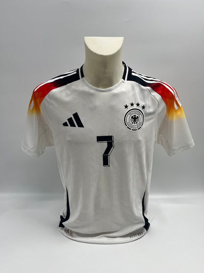 DFB jersey Andreas Möller signed Adidas COA Germany Autograph M