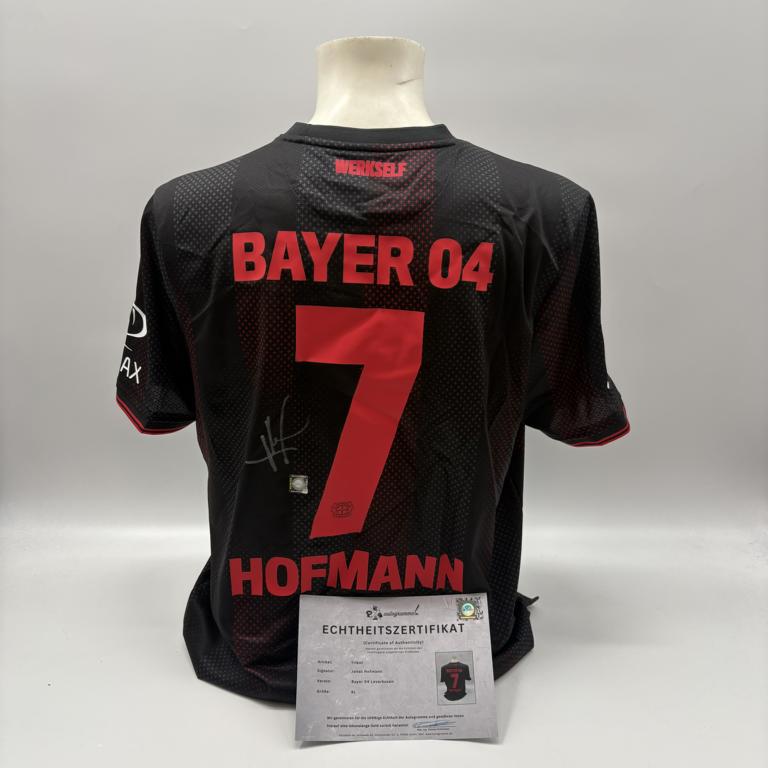 Bayer Leverkusen Trikot Jonas Hofmann signiert New Balance COA Autogramm L