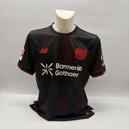 Bayer Leverkusen Trikot Equi Fernandez signiert New Balance COA Autogramm L