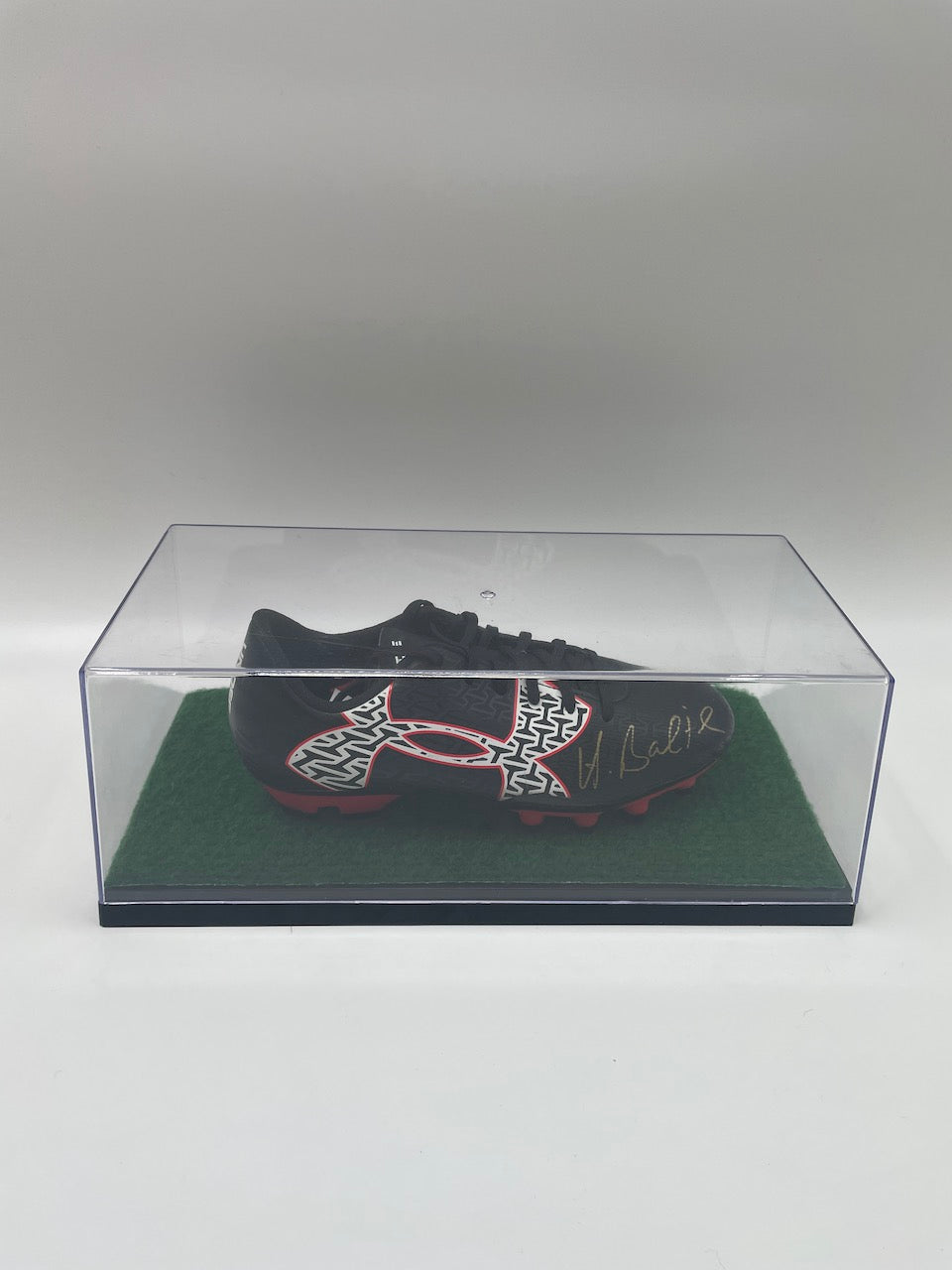 Football shoe Hanno Balitsch signed football Hannover 96 Bundesliga new shoe