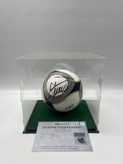 Football Cristiano Ronaldo signed Portugal Football Real Madrid Autograph CR7