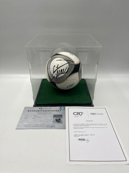 Football Cristiano Ronaldo signed Portugal Football Real Madrid Autograph CR7