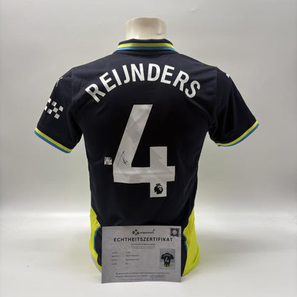 Manchester City Trikot Tijjani Reijnders signiert Autogramm Puma COA neu XS