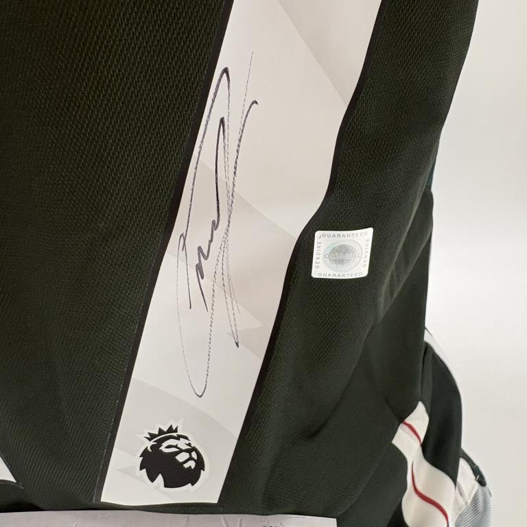 Manchester United Trikot Alejandro Garnacho signiert Autogramm Adidas COA S