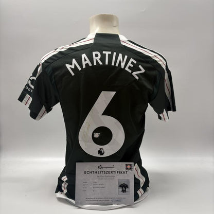 Manchester United Trikot Lisandro Martinez signiert Autogramm Adidas COA S