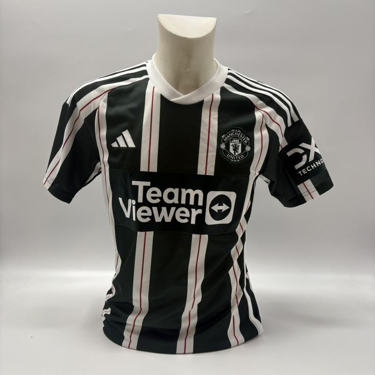 Manchester United Trikot Lisandro Martinez signiert Autogramm Adidas COA S