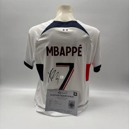 Paris-Saint Germain Trikot Xavi Simons signiert Autogramm Nike COA L