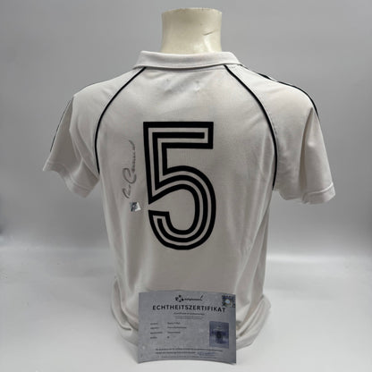 DFB Repro Trikot Franz Beckenbauer signiert Adidas COA Deutschland DFB Kaiser M