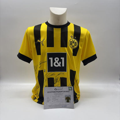 BVB Trikot 2022/2023 Teamsigniert Borussia Dortmund COA Puma M