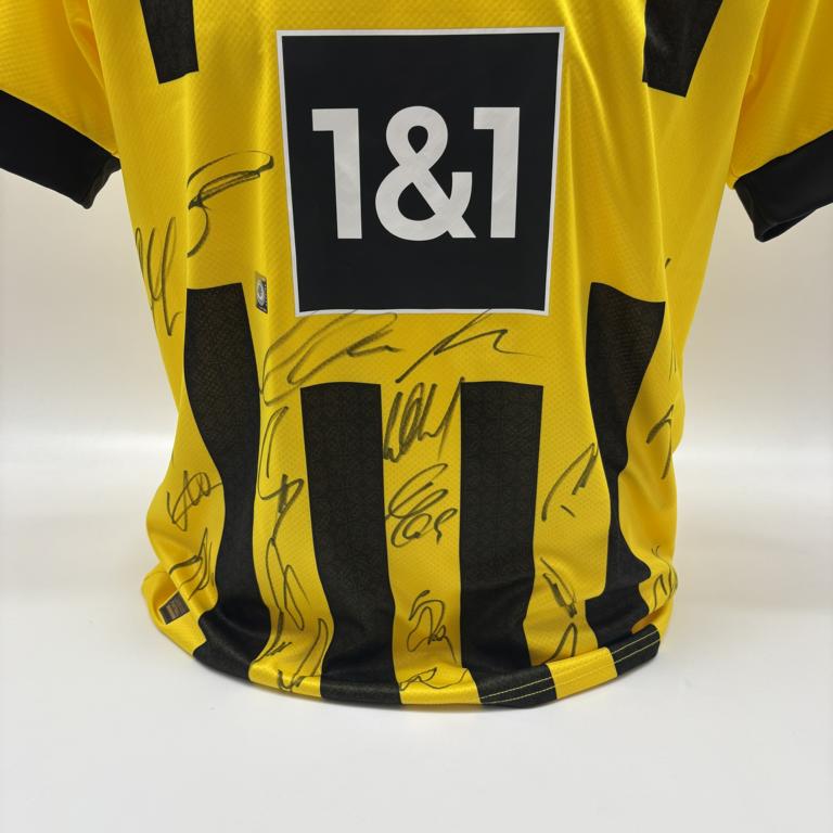 BVB Trikot 2022/2023 Teamsigniert Borussia Dortmund COA Puma M