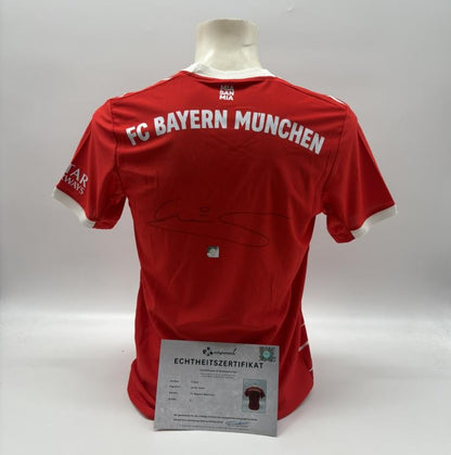 Bayern München Trikot Leroy Sane signiert Autogramm Adidas COA S