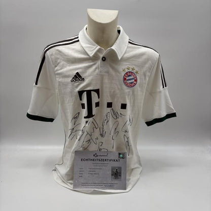 Bayern München Trikot 2013/2014 Teamsigniert Autogramm COA Adidas Fußball L