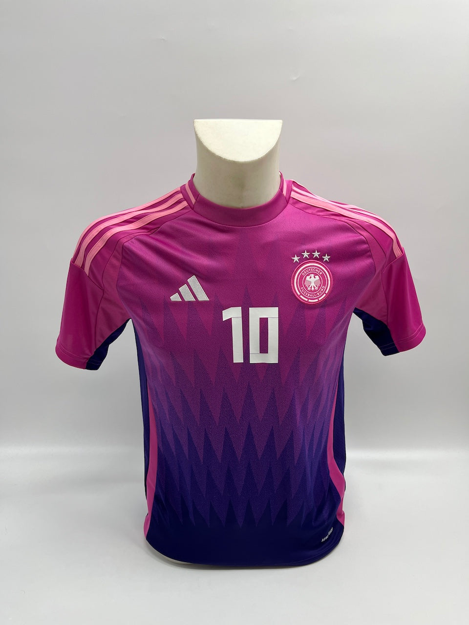 DFB Trikot Jamal Musiala signiert Adidas COA Deutschland Autogramm 152