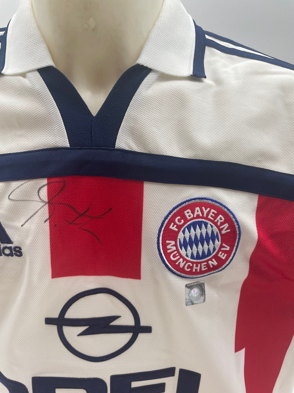 Bayern München Trikot Markus Feulner signiert Autogramme Bundesliga Adidas XL