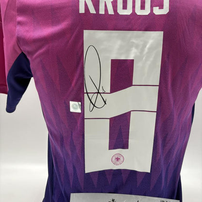 DFB Trikot Toni Kroos signiert Autogramme Adidas Deutschland COA S