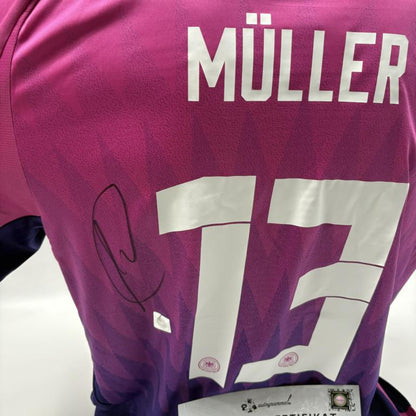 DFB Trikot Thomas Müller signiert Autogramm Deutschland Adidas XL