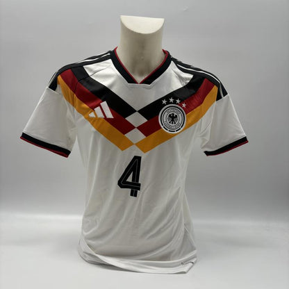 DFB Trikot WM 2026 Jonathan Tah signiert Autogramme Adidas COA neu S