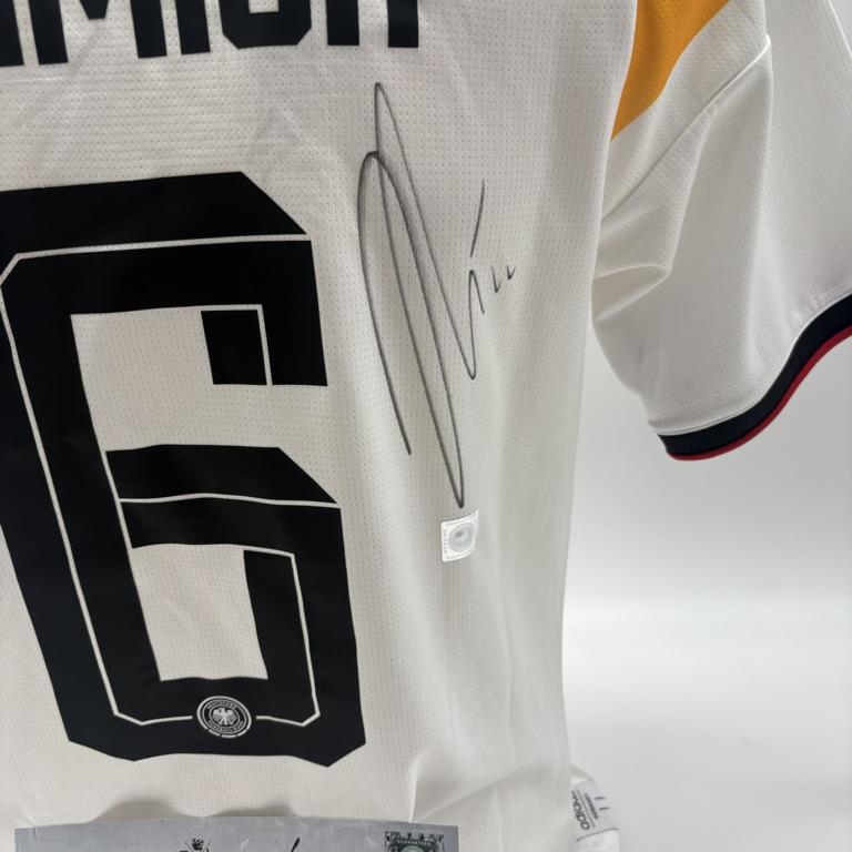 DFB Trikot WM 2026 Joshua Kimmich signiert Autogramme Adidas COA neu S