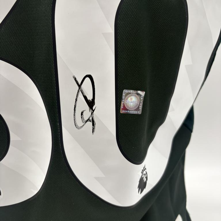 Manchester United Trikot Benjamin Sesko signiert Autogramm Adidas COA S