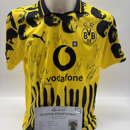 BVB Sondertrikot 2025 Klub WM Teamsigniert Borussia Dortmund COA Puma M