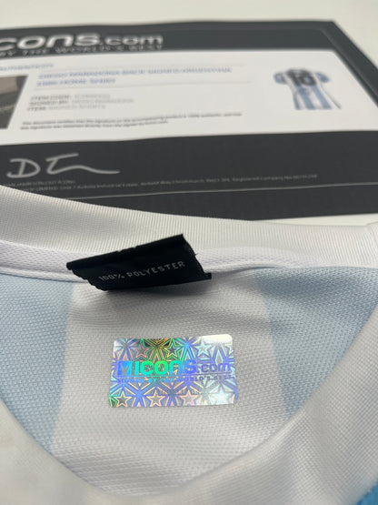 Argentina jersey Diego Maradona signed autograph COA new L