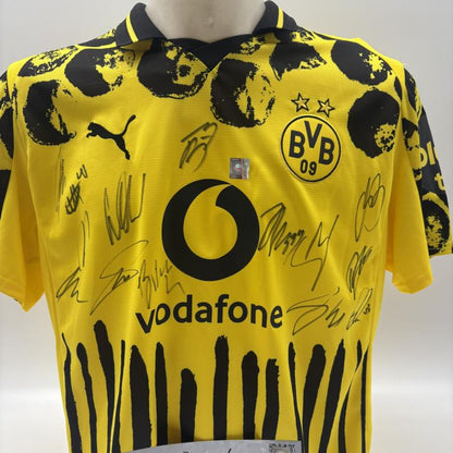 BVB Sondertrikot 2025 Klub WM Teamsigniert Borussia Dortmund COA Puma L