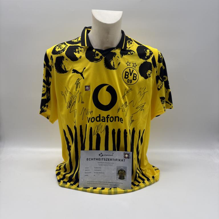 BVB Sondertrikot 2025 Klub WM Teamsigniert Borussia Dortmund COA Puma XL