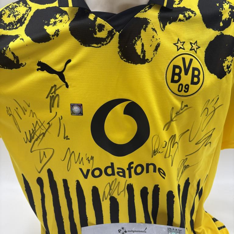 BVB Sondertrikot 2025 Klub WM Teamsigniert Borussia Dortmund COA Puma XL