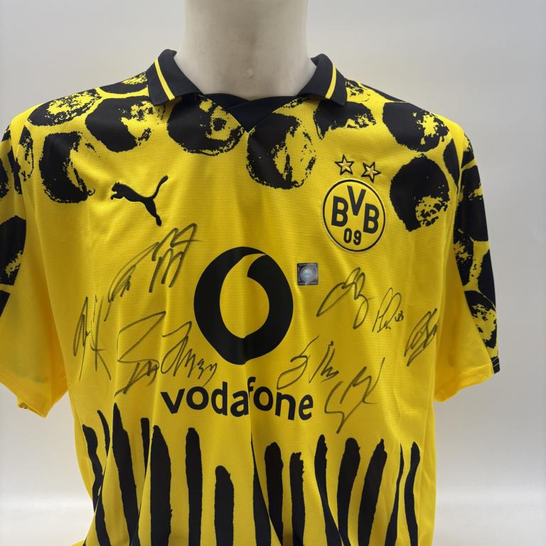 BVB Sondertrikot 2025 Klub WM Teamsigniert Borussia Dortmund COA Puma XL