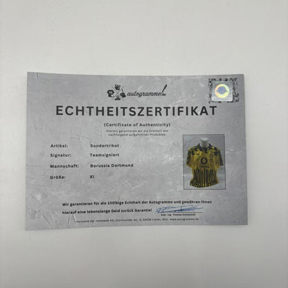 BVB Sondertrikot 2025 Klub WM Teamsigniert Borussia Dortmund COA Puma XL