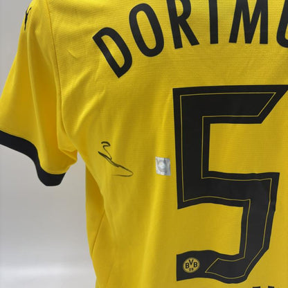 Borussia Dortmund Trikot Ramy Bensebaini signiert BVB neu Puma signiert M