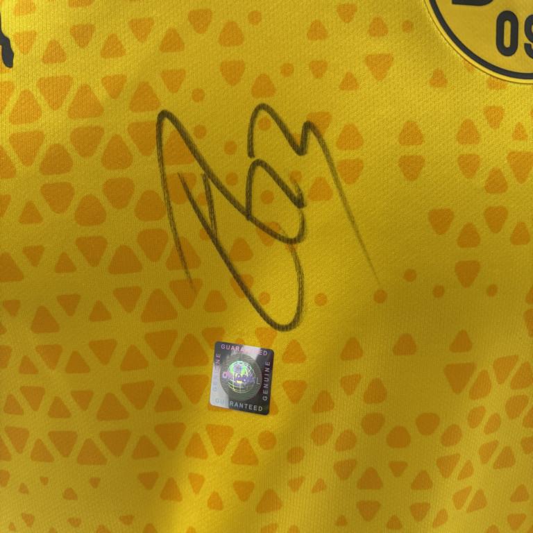 Borussia Dortmund Trainingsshirt Emre Can signiert Puma COA  Autogramm M