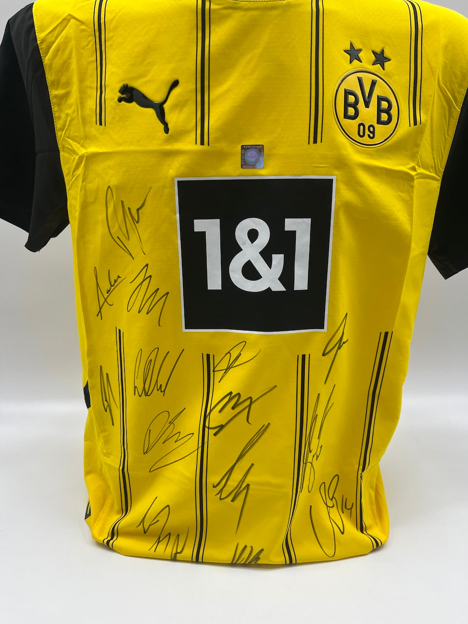 BVB jersey 2024/2025 team signed Borussia Dortmund Bundesliga COA Puma M