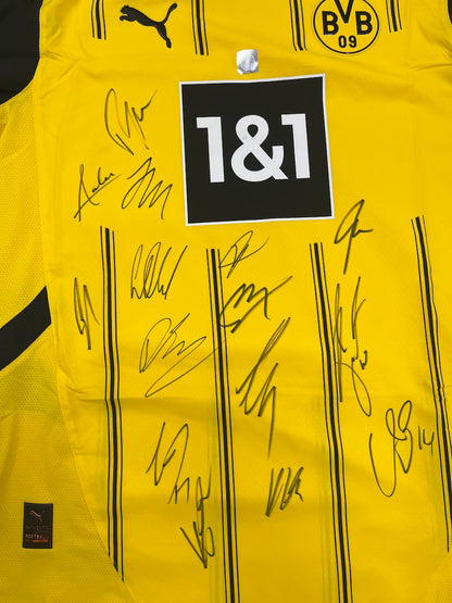 BVB jersey 2024/2025 team signed Borussia Dortmund Bundesliga COA Puma M