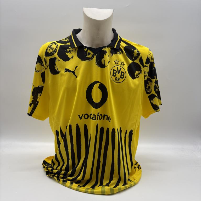 Borussia Dortmund Sondertrikot Nico Schlotterbeck signiert Autogramm Puma BVB XL