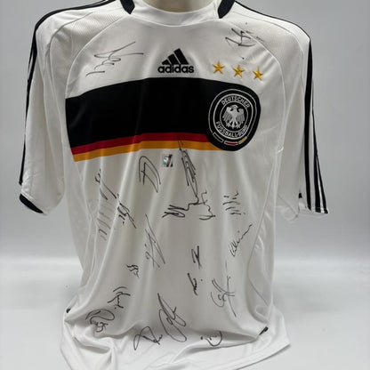 Deutschland Trikot EM 2008 Teamsigniert DFB Adidas XL