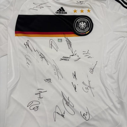Deutschland Trikot EM 2008 Teamsigniert DFB Adidas XL