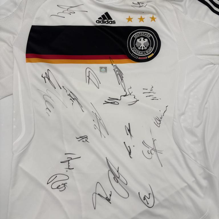 Deutschland Trikot EM 2008 Teamsigniert DFB Adidas XL