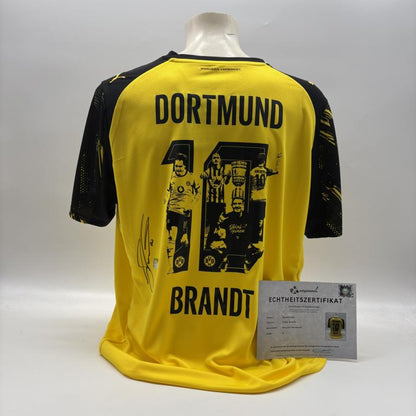 Borussia Dortmund Sondertrikot Julian Brandt signiert Autogramm Puma BVB XL