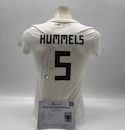 DFB Damentrikot Mats Hummels signiert Autogramme Adidas COA M