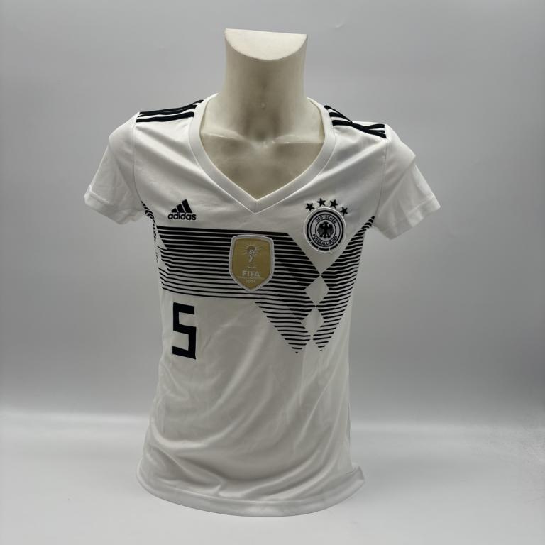 DFB Damentrikot Mats Hummels signiert Autogramme Adidas COA M