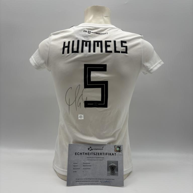 DFB Damentrikot Mats Hummels signiert Autogramme Adidas COA S