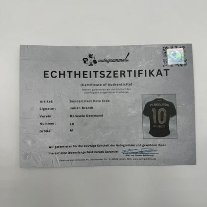 Borussia Dortmund Sondertrikot signiert Julian Brandt BVB Puma Autogramm M