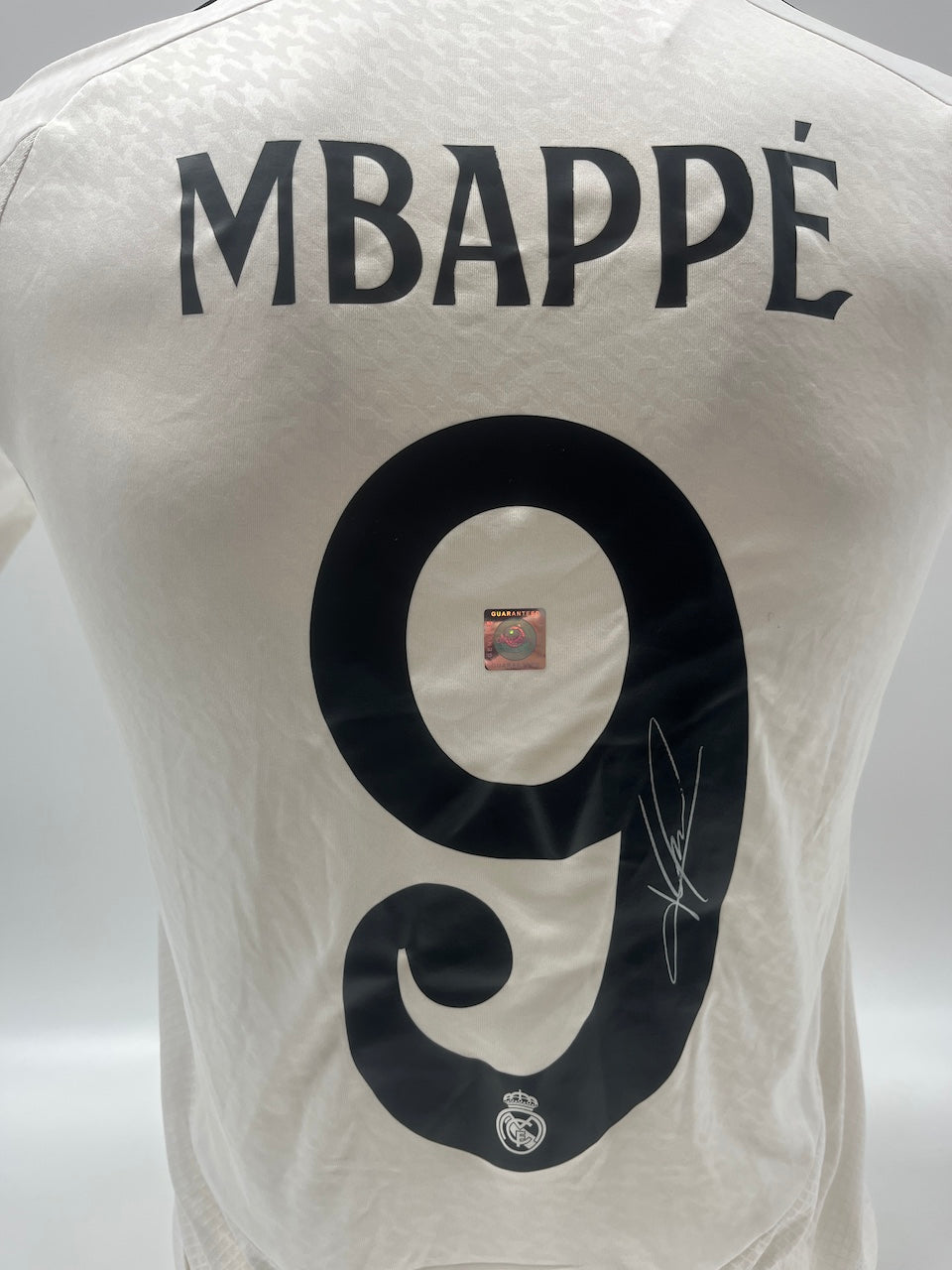 Real Madrid Trikot Kylian Mbappe signiert Adidas COA LaLiga Autogramm 152