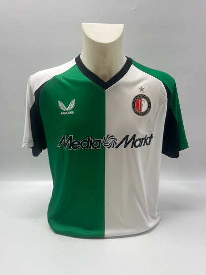 Feyenoord Rotterdam jersey signed by Santiago Giménez, autographed COA L