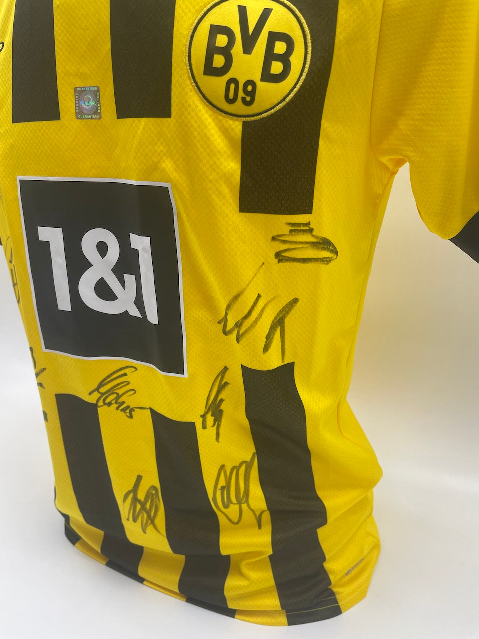 BVB Trikot 2022/2023 Teamsigniert Borussia Dortmund Bundesliga COA Puma S