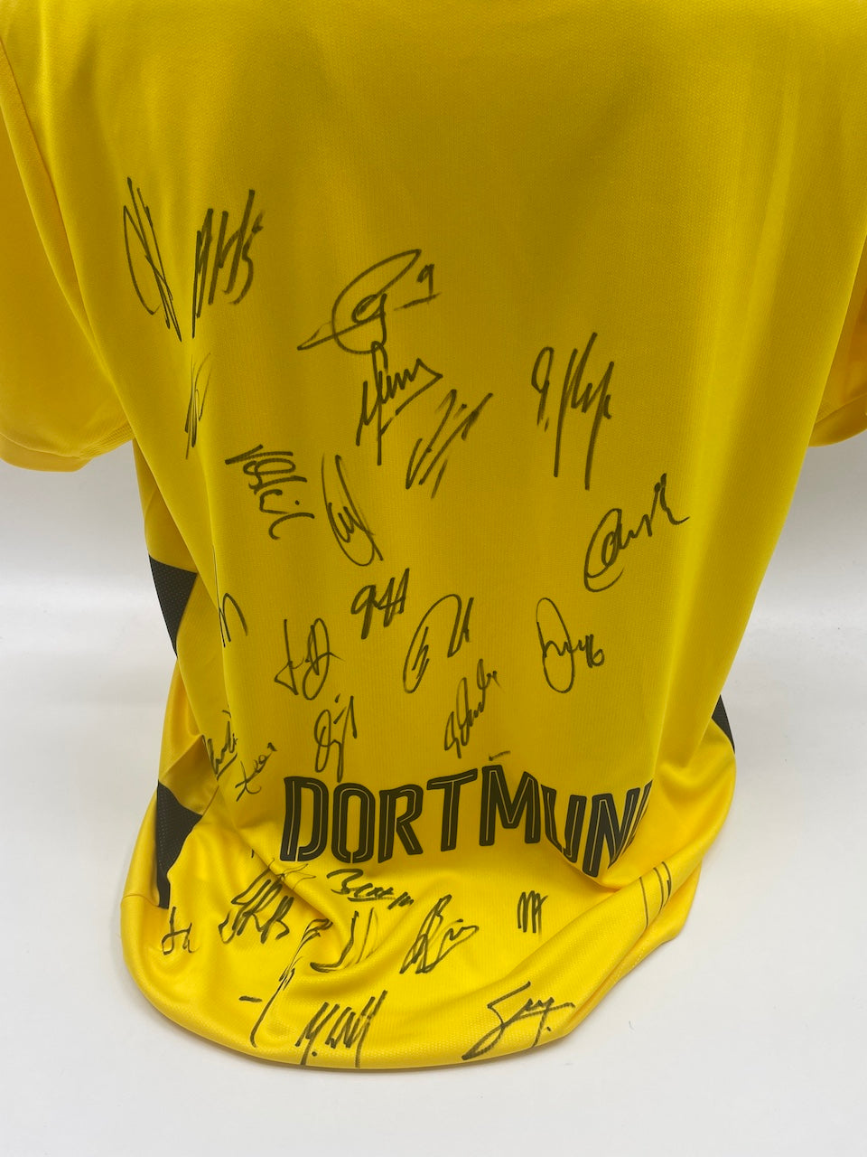 BVB Trikot 2017/2018 Teamsigniert Borussia Dortmund COA Bundesliga Puma XL